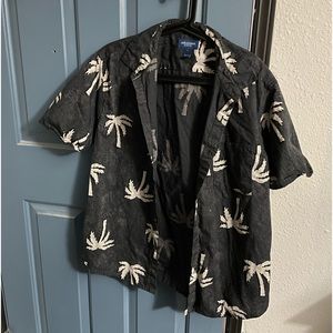 Arizona Men’s Palm Tree Button Down (L)